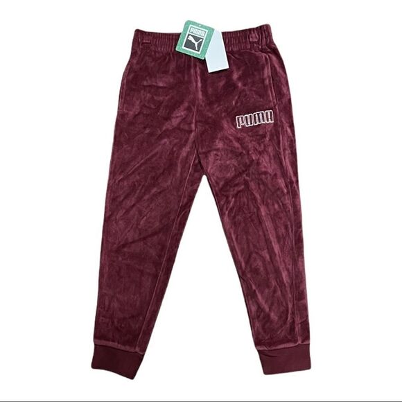 Puma Velour Sweat Pants XS/S - Picture 1 of 8
